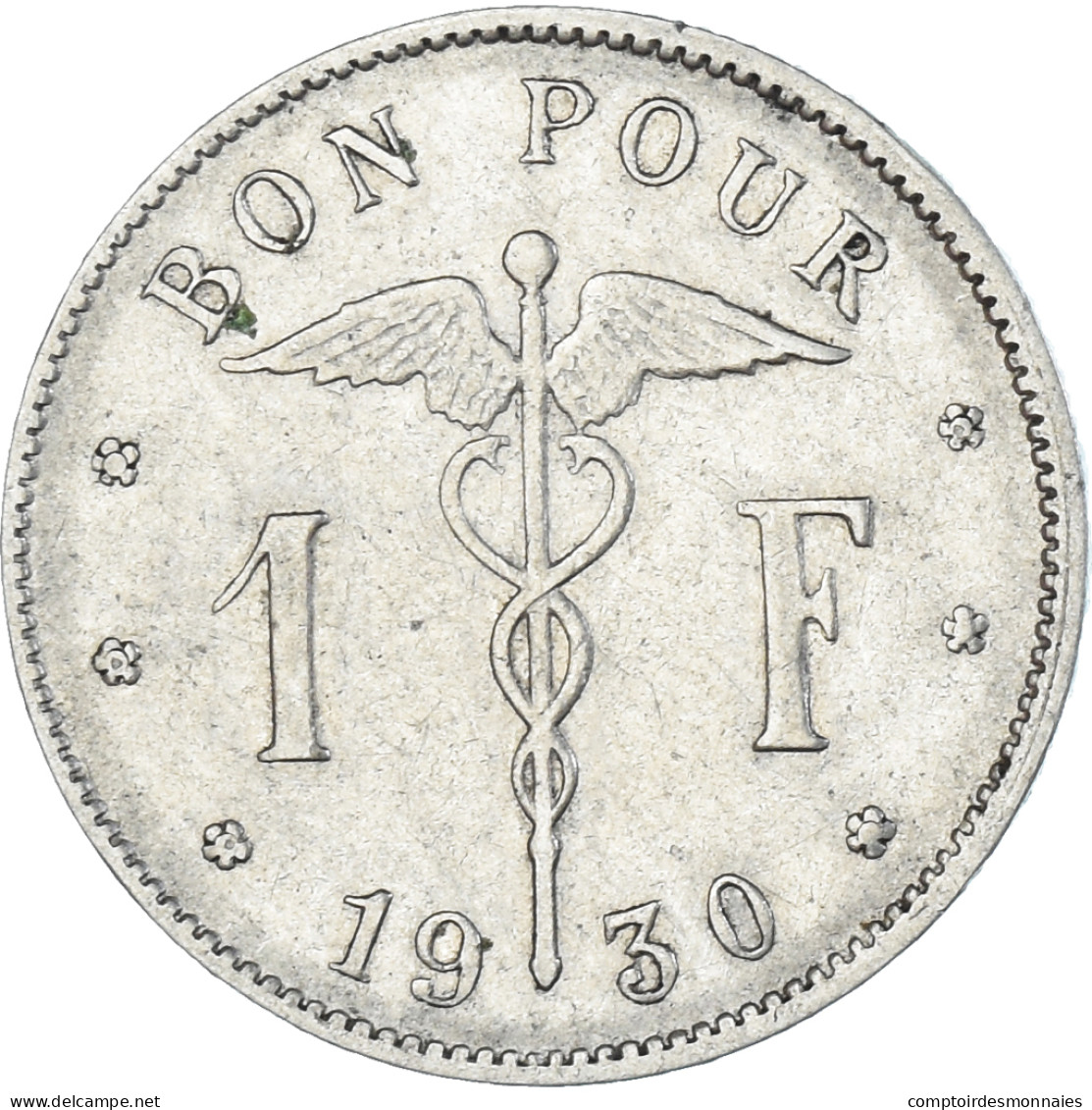 Monnaie, Belgique, Franc, 1930 - 1 Franco