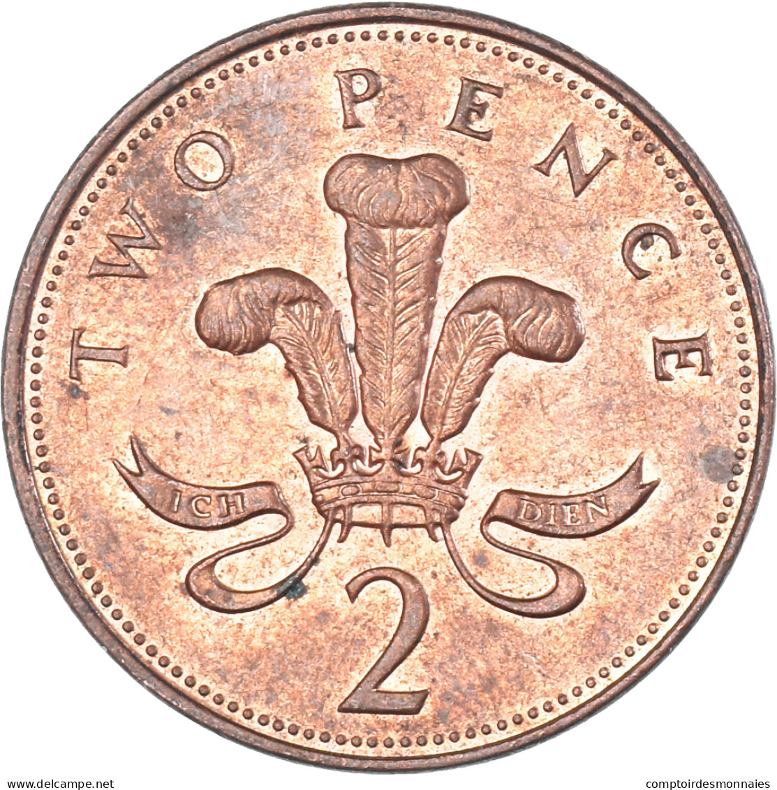 Monnaie, Grande-Bretagne, 2 Pence, 1996 - 2 Pence & 2 New Pence