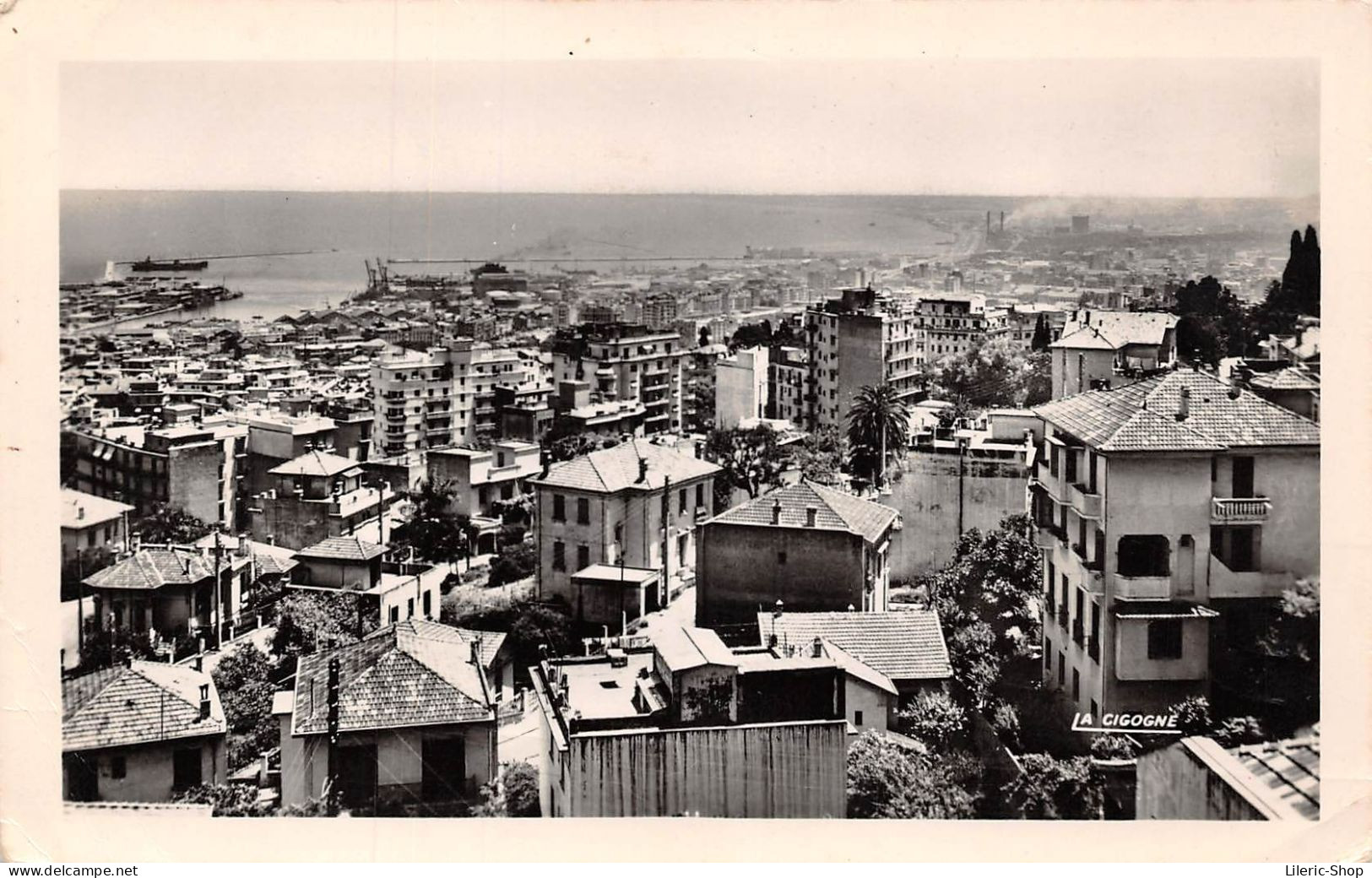 ALGERIE - ALGER - Vue Panoramique Prise De Mustapha-supérieur. - Cachet Militaire "Base De Transit Militaire D'Alger" - Algiers