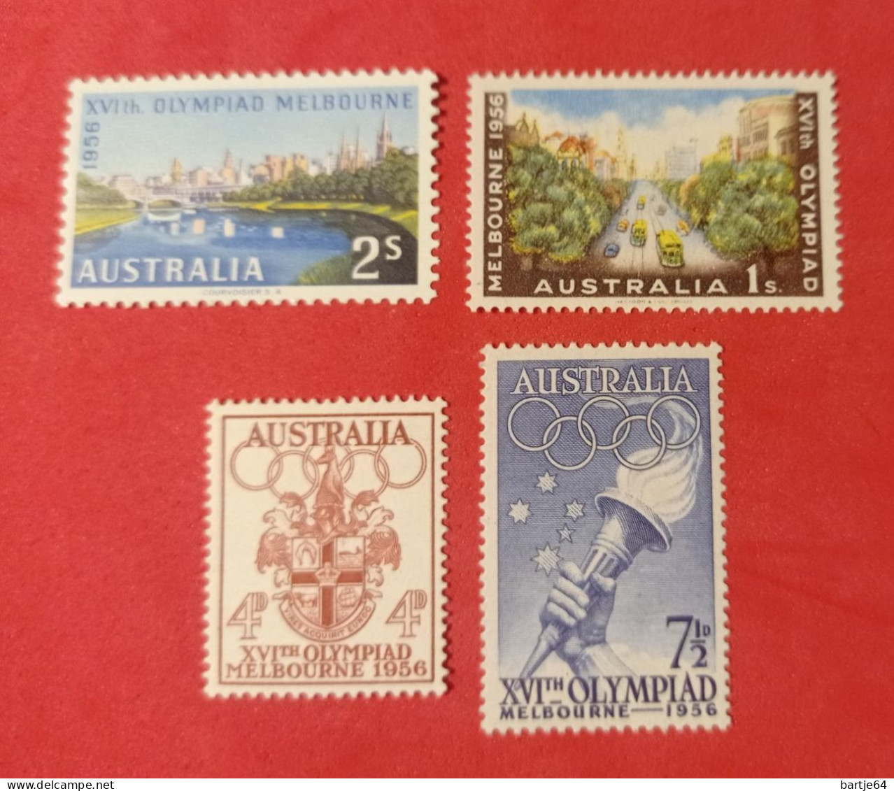 1956 Australia - Serie Postfris - Sommer 1956: Melbourne