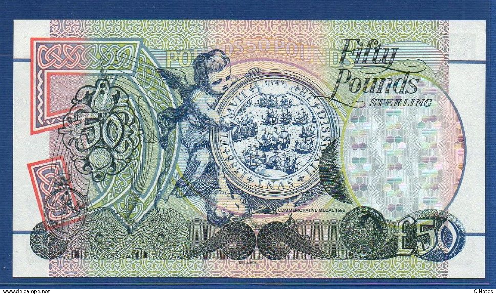NORTHERN IRELAND - P.138b – 50 POUNDS 2009 UNC, S/n CA023164 First Trust Bank - 50 Pounds