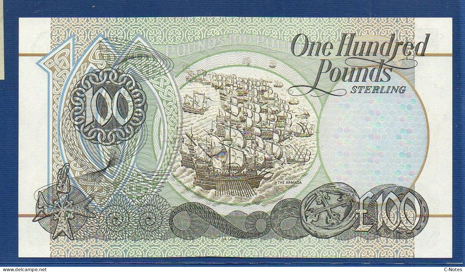 NORTHERN IRELAND - P.139b – 100 POUNDS 1998 UNC, S/n AA435875 First Trust Bank - 100 Pounds