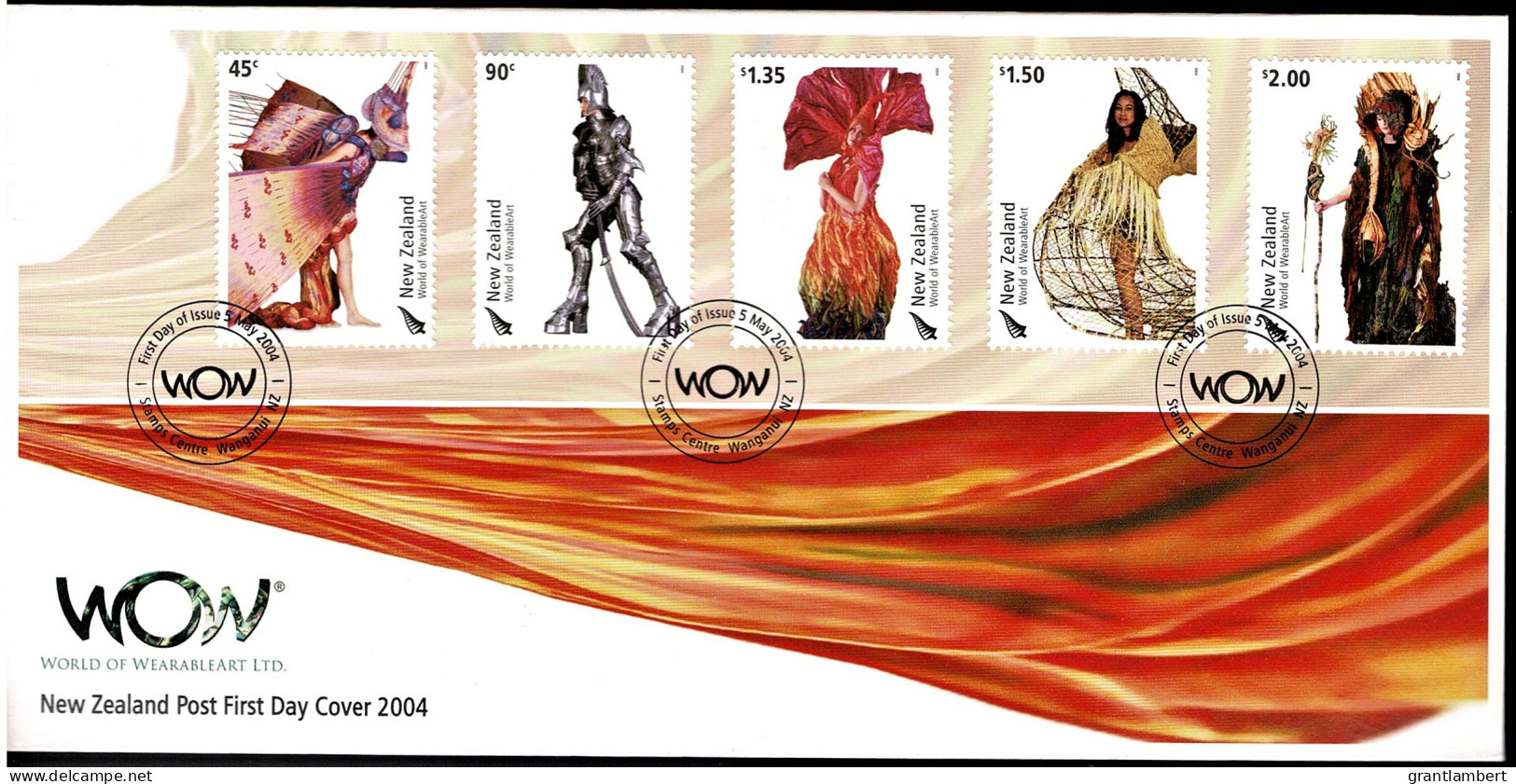 New Zealand 2004 World Of Wearable Art FDC - FDC