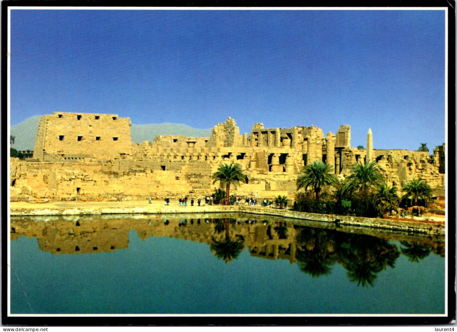 (1 R 12) Egypt (17 X 12 Cm) - Kamak Temple (posted) - Sphinx
