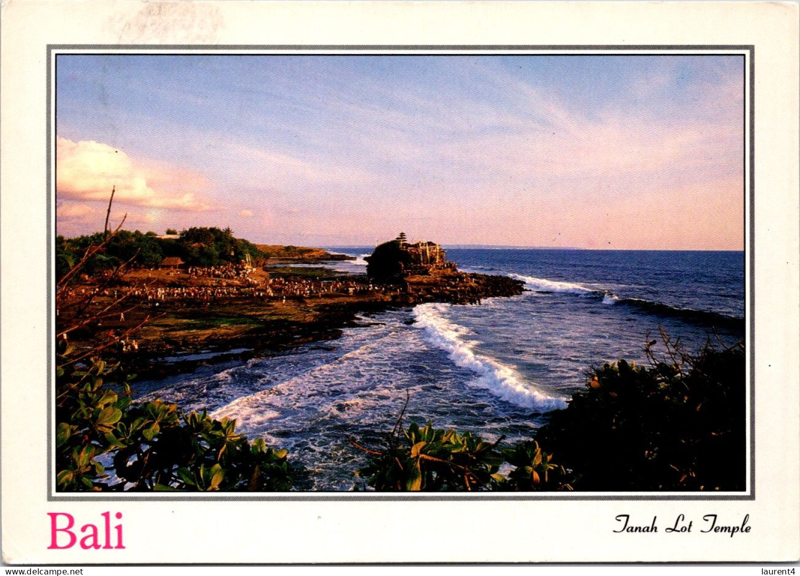 (1 R 12) Indonesia (17 X 12 Cm) Temple In Bali (posted To France 1994) - Buddismo