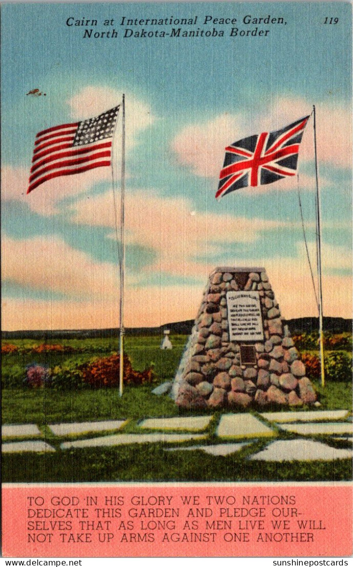 Canada Cairn At International Peace Garden North Dakota - Manitoba Border - Sonstige & Ohne Zuordnung