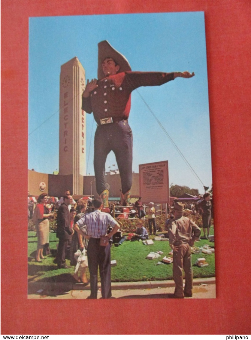 Big Tex World's Tallest Cowboy.   Dallas Texas > Dallas     Ref 6060 - Dallas