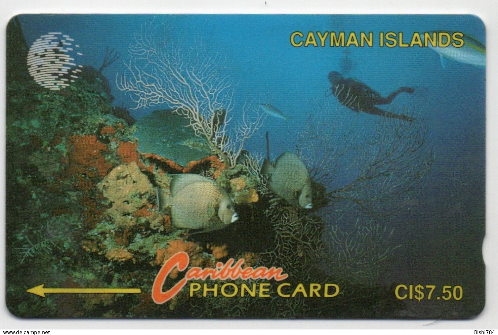 Cayman Islands - Scuba Diver - 5CCIA - Islas Caimán