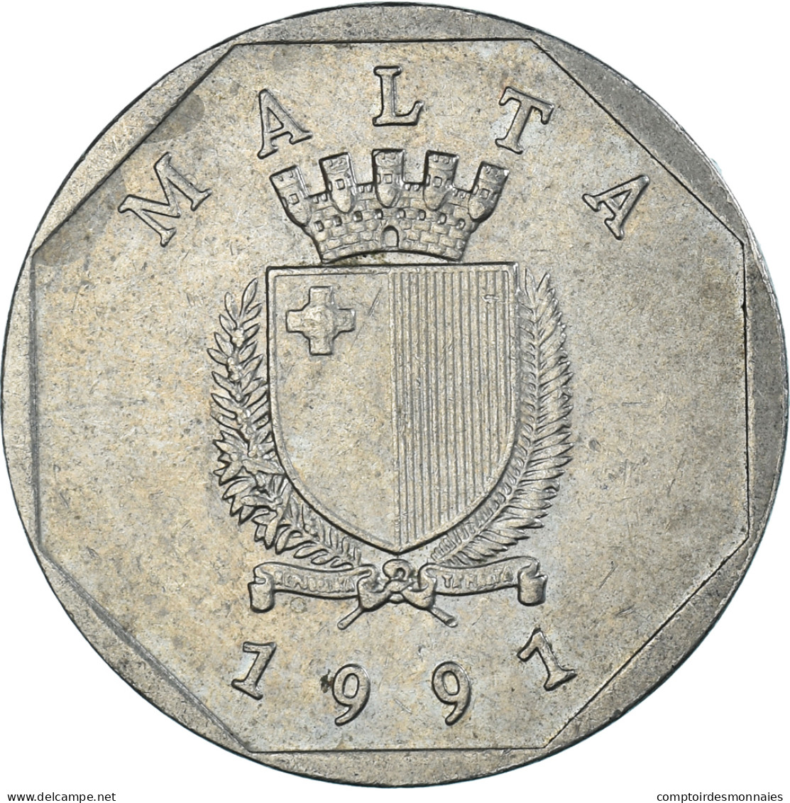 Monnaie, Malte, 50 Cents, 1991 - Malta