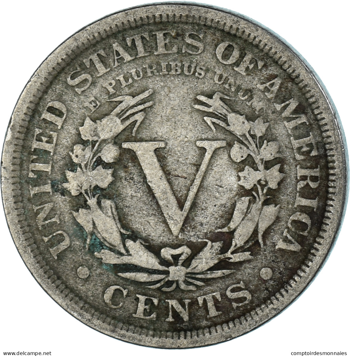 Monnaie, États-Unis, 5 Cents, 1906 - 1883-1913: Liberty (Liberté)