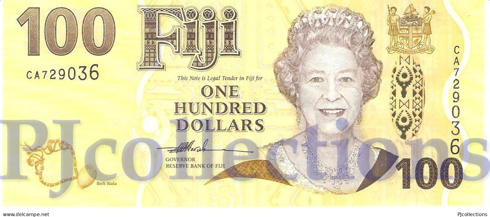 FIJI 100 DOLLARS 2007 PICK 114a UNC - Fidschi