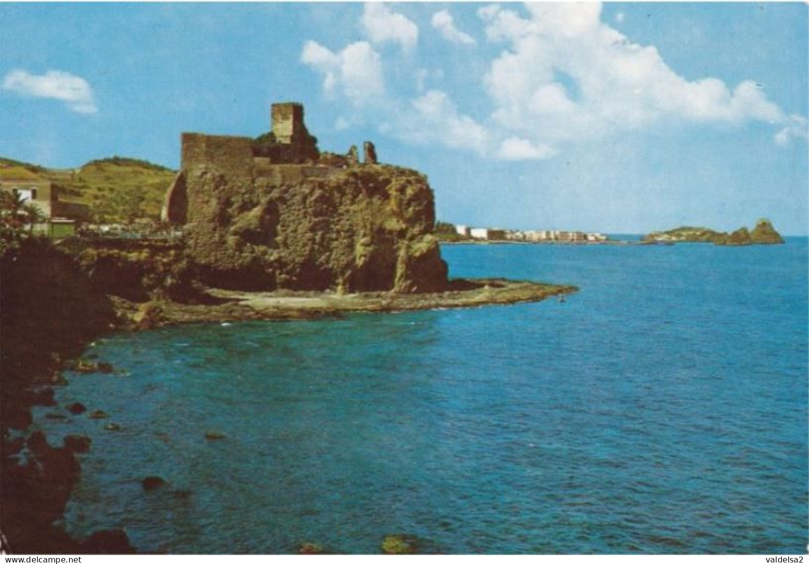 ACI CASTELLO - DINTORNI DI ACIREALE E CATANIA - PANORAMA CON IL CASTELLO - Acireale