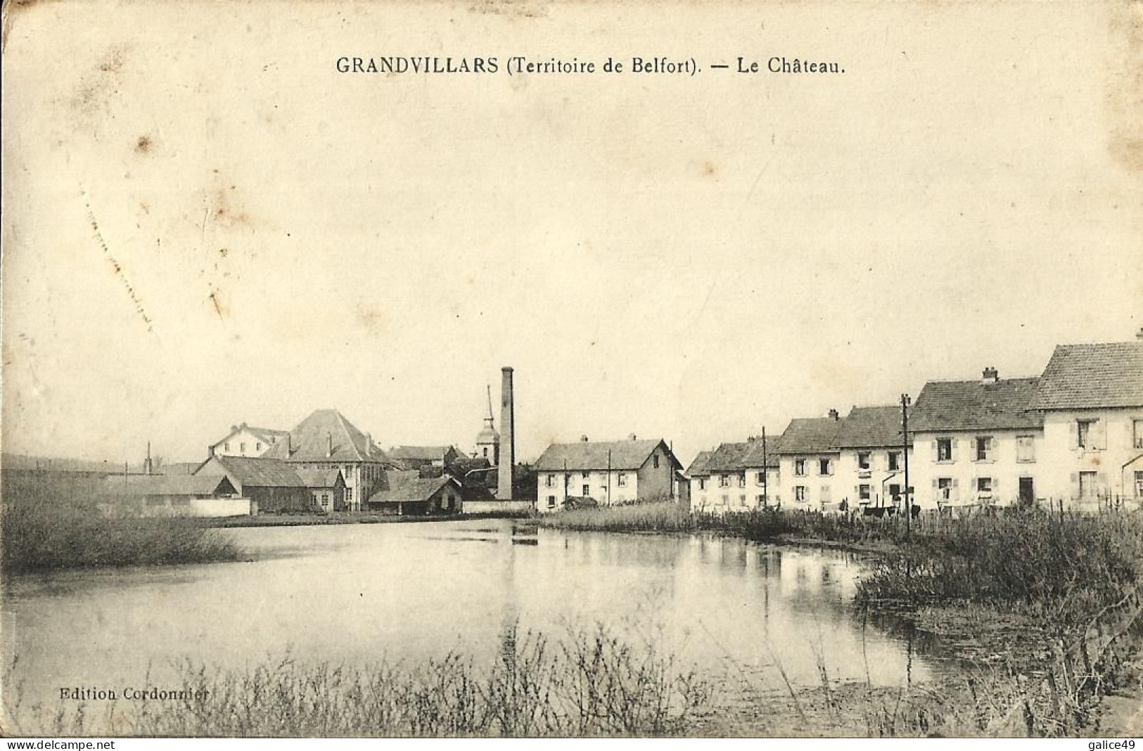 4937 CPA Territoire De Belfort - Grandvillars - Le Château _ . - Grandvillars