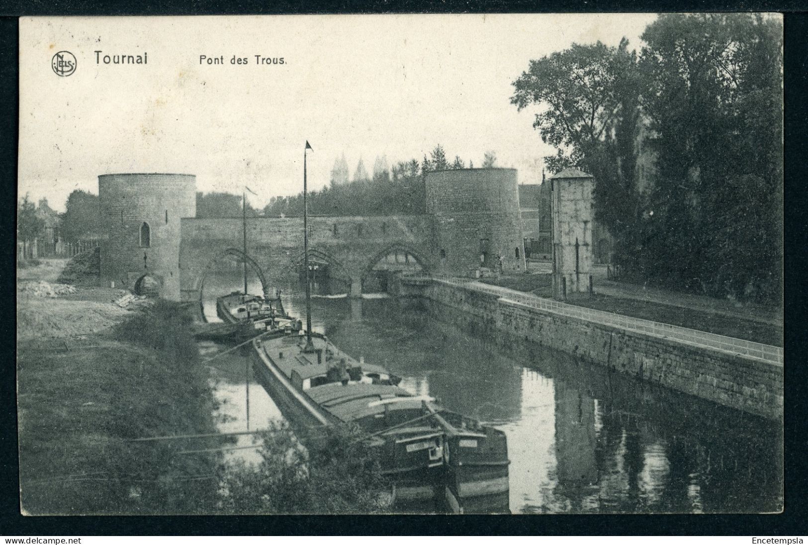 CPA - Carte Postale - Belgique - Tournai - Pont Des Trous - 1910 (CP22863) - Doornik