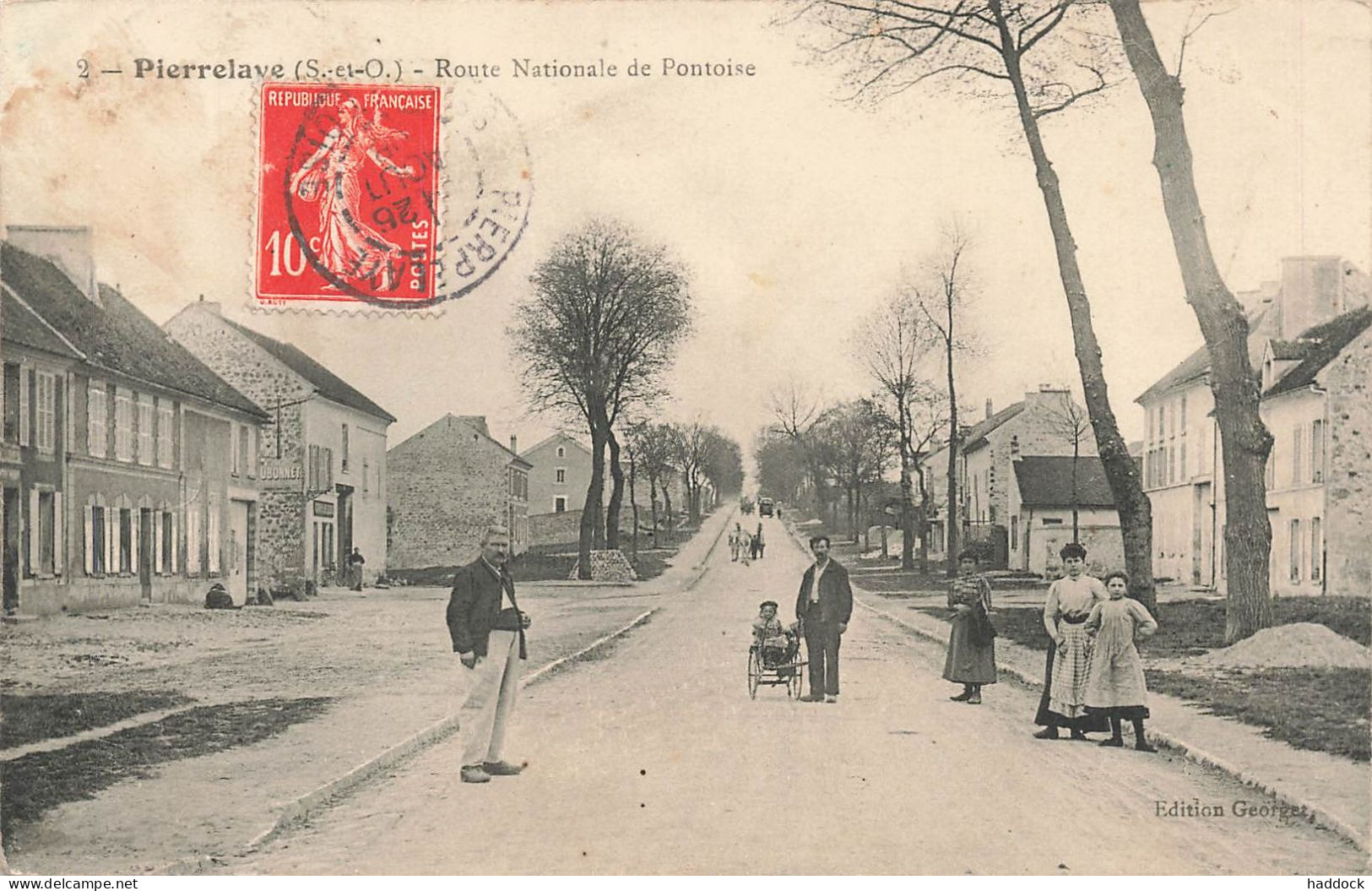 PIERRELAYE : ROUTE NATIONALE DE PONTOISE - Pierrelaye