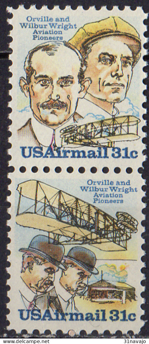 ETATS UNIS D'AMERIQUE - 75e Anniversaire Du Premier Vol Des Frères Wright - 3b. 1961-... Ongebruikt