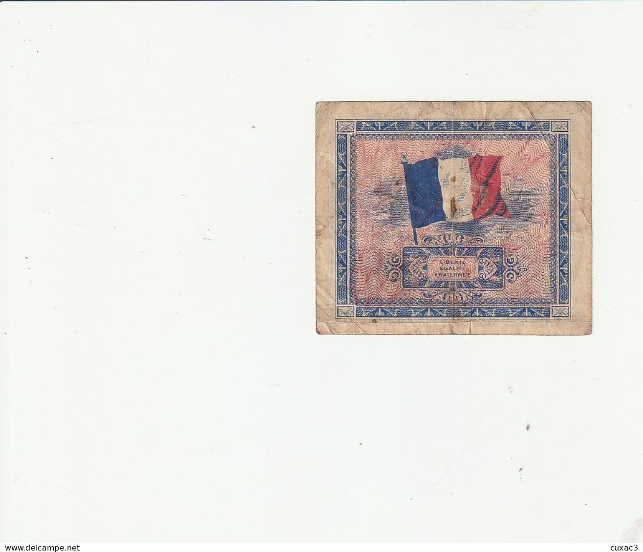 2 Francs - 1944 Drapeau/France