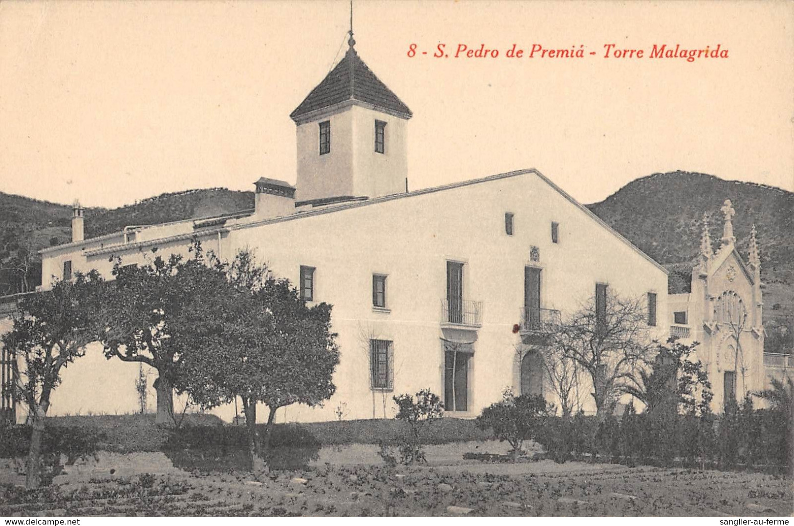 CPA ESPAGNE S.PEDRO DE PREMIA TORRE MALAGRIDA - Other & Unclassified