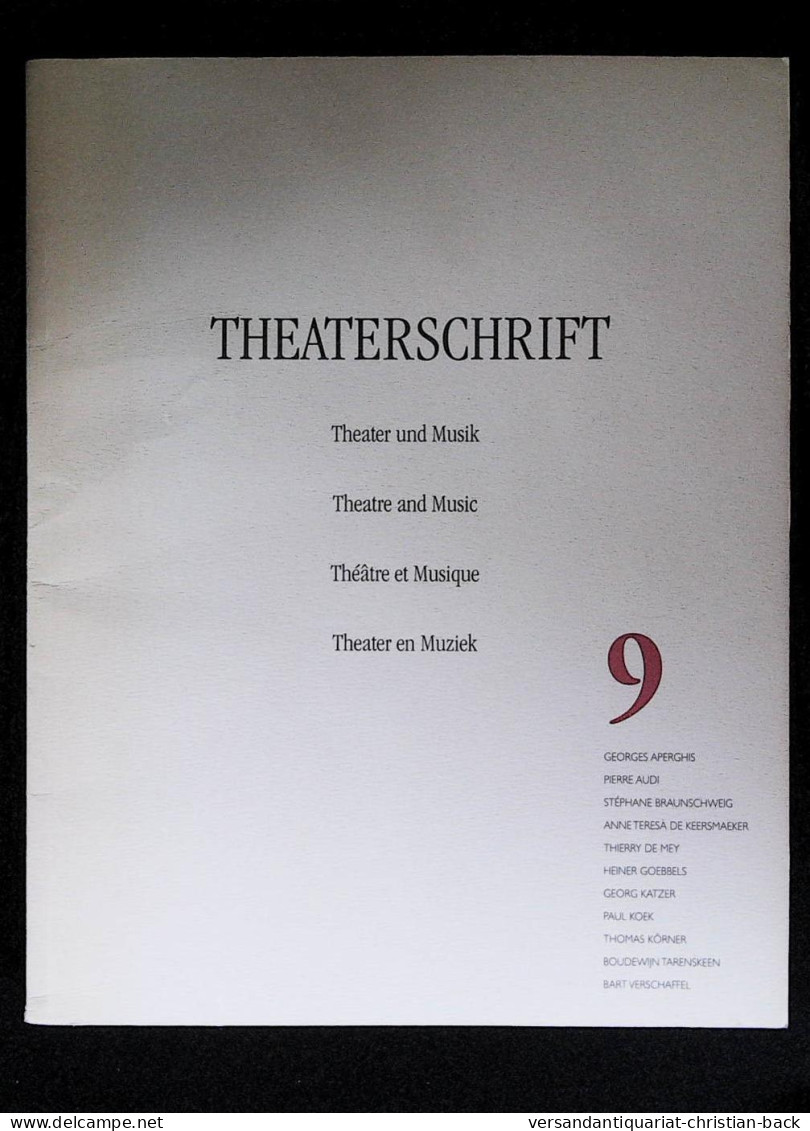 Theaterschrift. 6 - Muziek