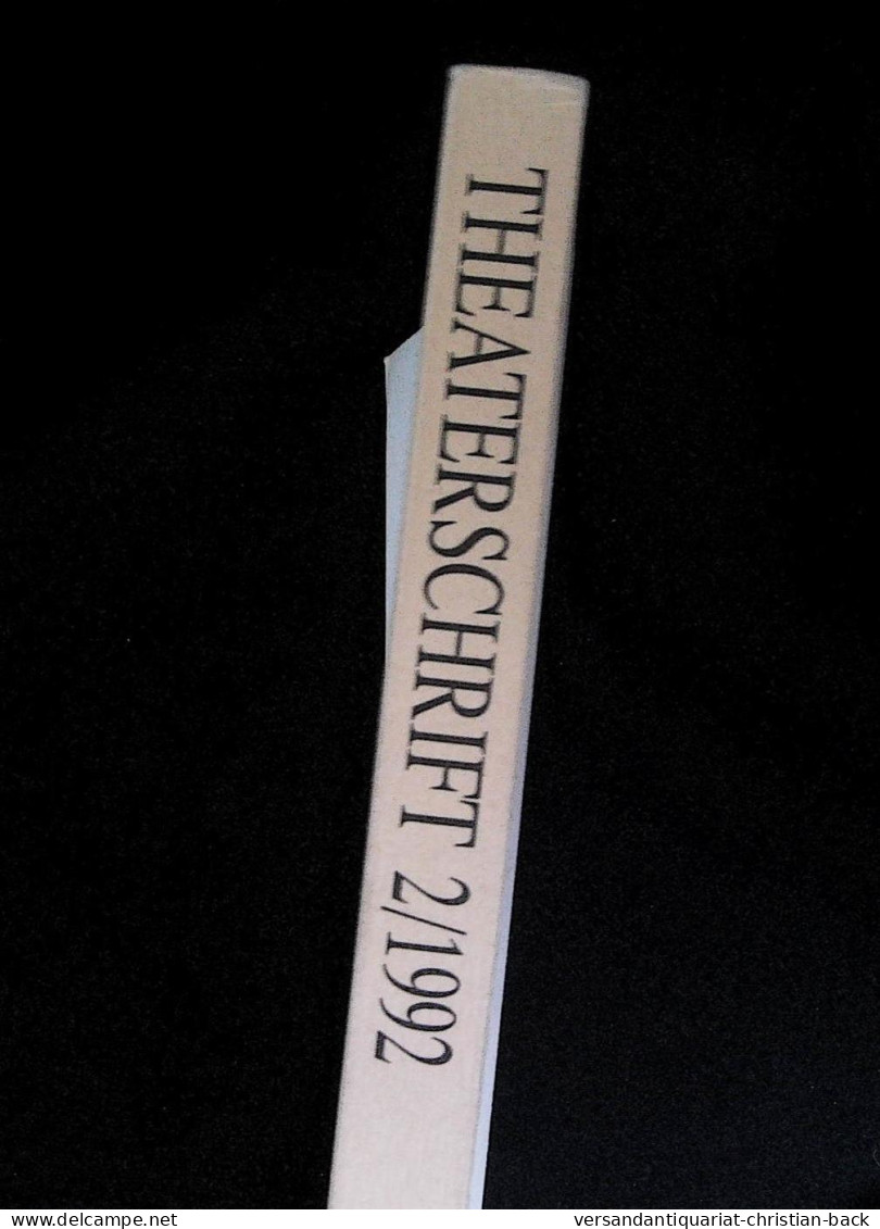 Theaterschrift Nr. 2: Der Geschriebene Raum / The Written Space / LA'Espace Ãcrit / De Geschreven Ruimte. - Music