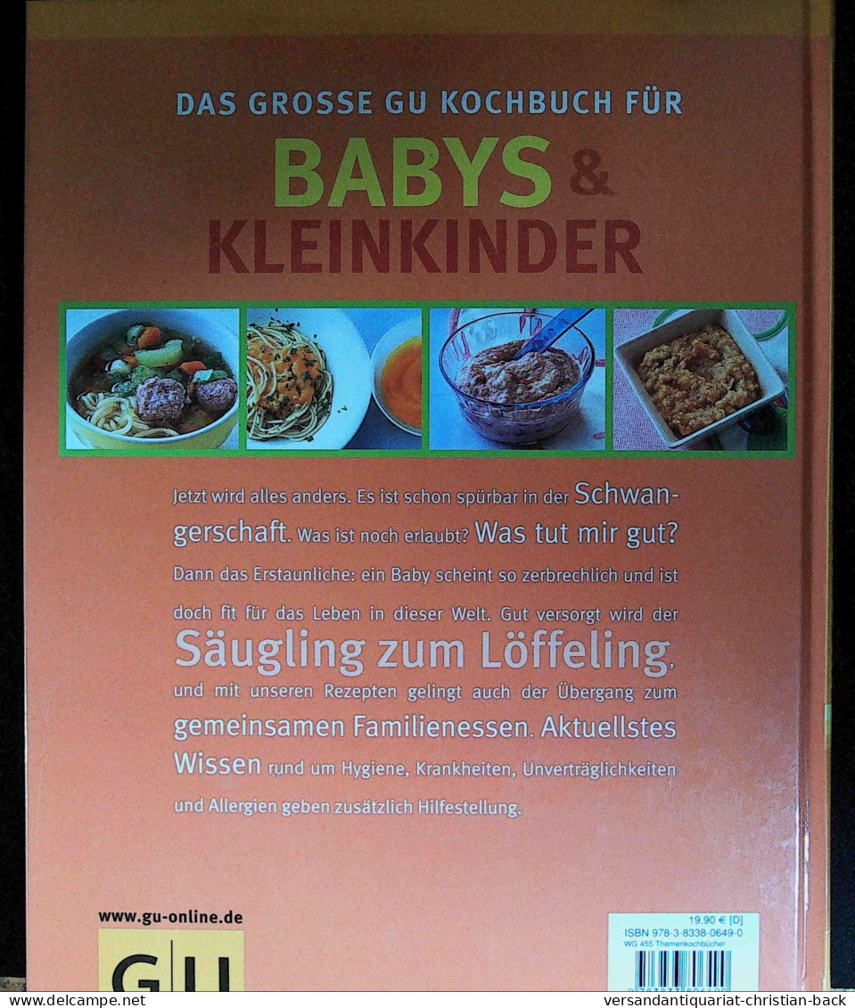 Babys Und Kleinkinder, Das Große GU Kochbuch Für - Eten & Drinken