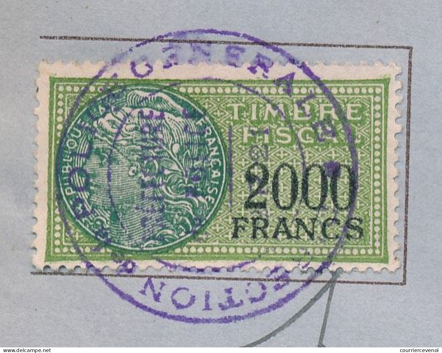 FRANCE - Passeport Délivré à Paris - 1955 / 1963 - Fiscaux Type Daussy 2000F Et 3200F - Divers Visas Européens - Brieven En Documenten