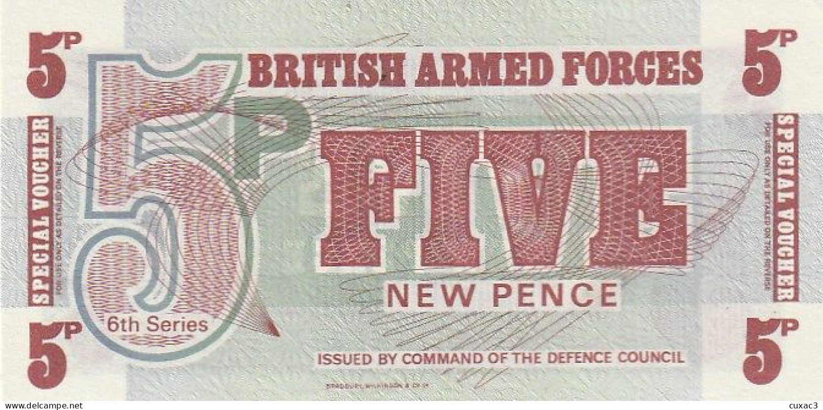 British Armed Forces  5 Five New Pence - Andere & Zonder Classificatie