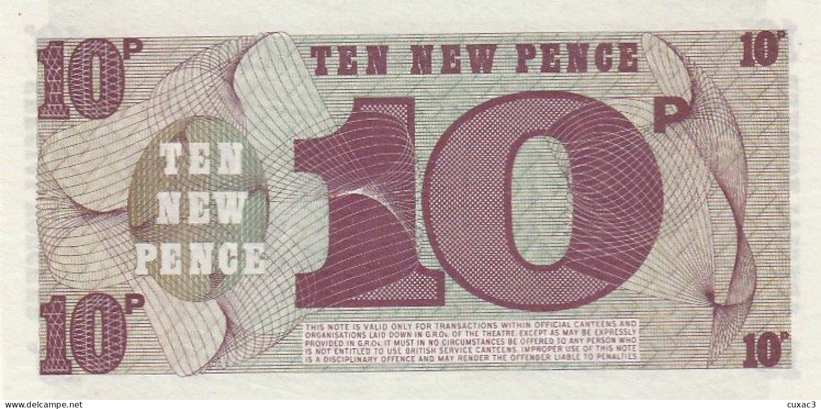 British Armed Forces  10 Ten New Pence - Autres & Non Classés