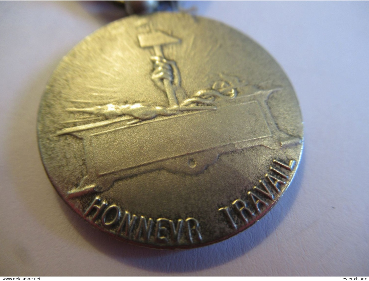 Médaille Du Travail/ République FR / Honneur Travail/ Non Attribuée/Argent /Vers 1930                    MED438 - France