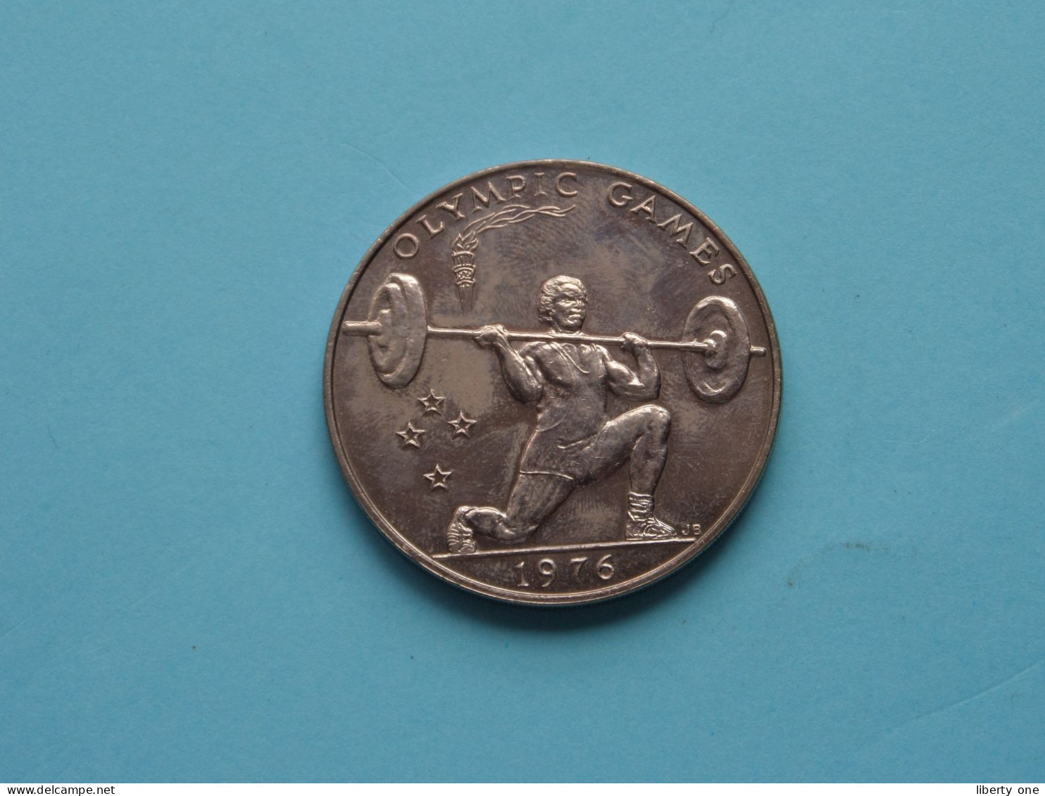 1 Tala1976 (KM 22) Olympic Games ( 27,3 Gram / 39 Mm.) SAMOA I SISIFO ( See / Voir SCANS ) ! - Samoa