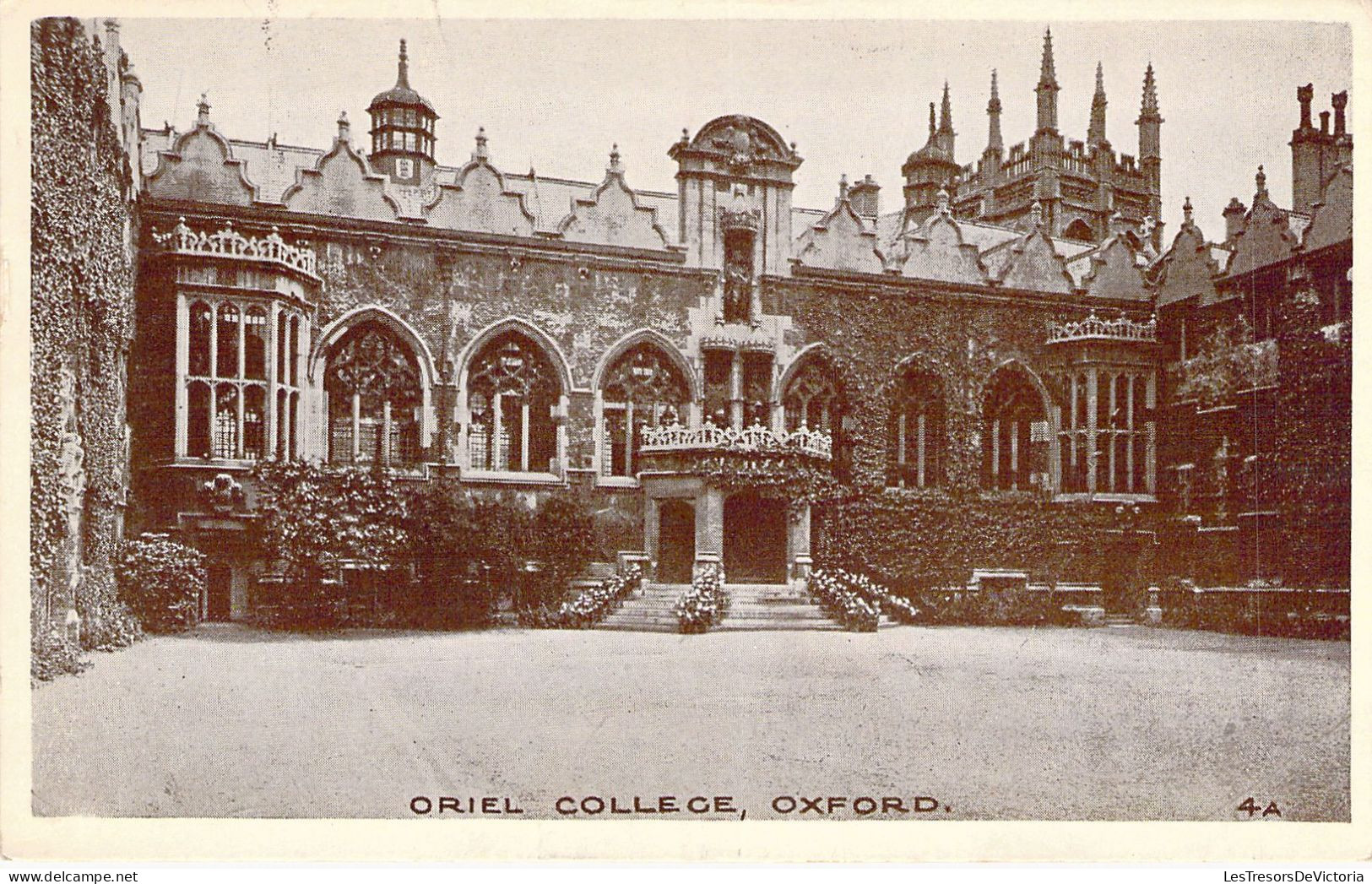 ANGLETERRE - Oriel College - Oxford - Carte Postale Ancienne - Other & Unclassified