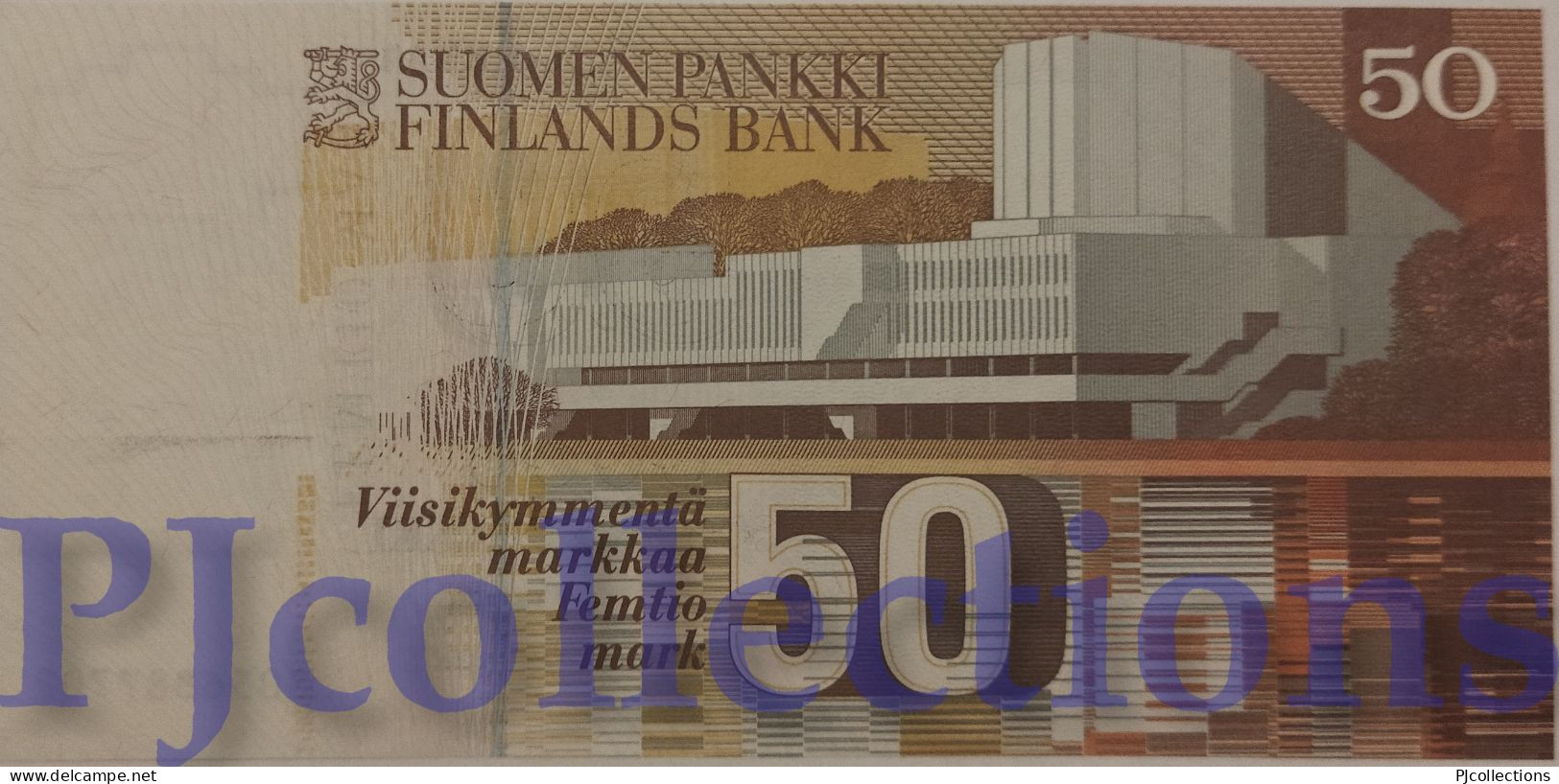 FINLAND 50 MARKKA 1986 PICK 118 UNC - Finlande