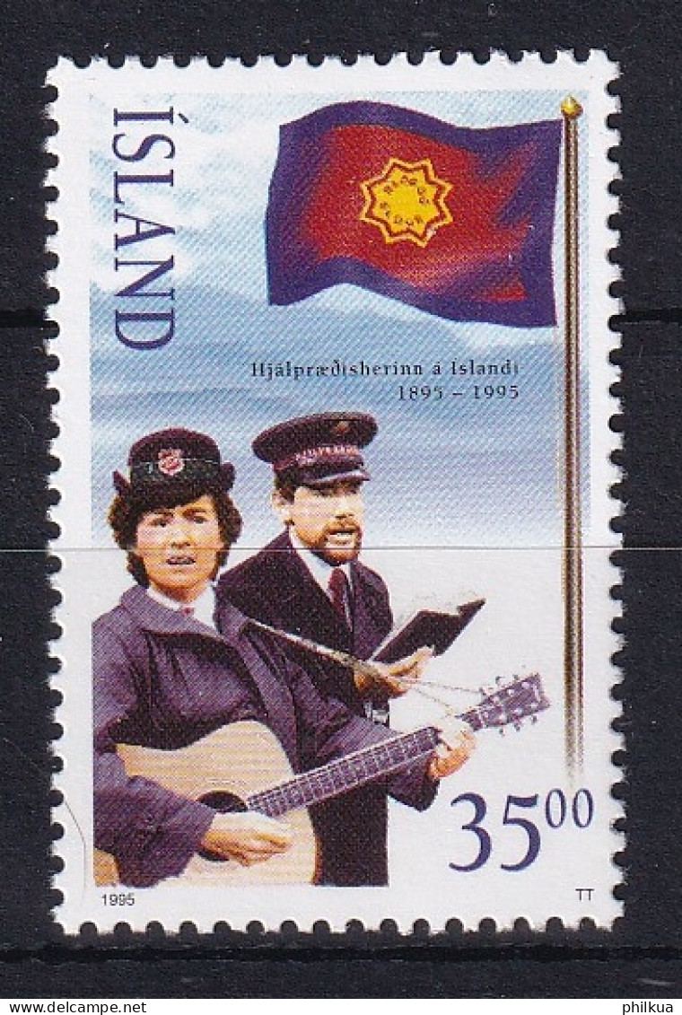 MiNr. 818 Island 1995, 14. März. 100 Jahre Heilsarmee In Island - Postfrisch/**/MNH  - Nuovi
