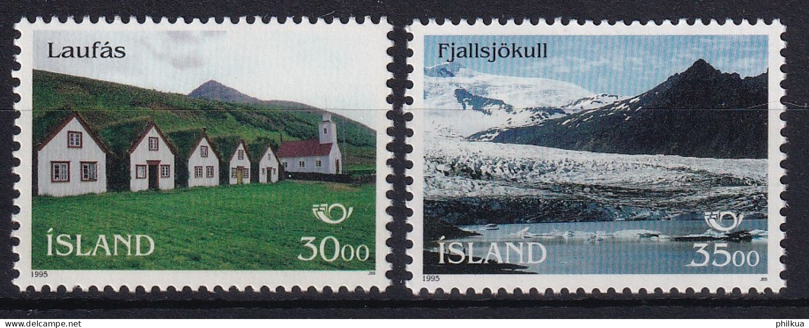 MiNr. 824 - 825 Island 1995, 5. Mai. NORDEN: Tourismus - Postfrisch/**/MNH  - Unused Stamps