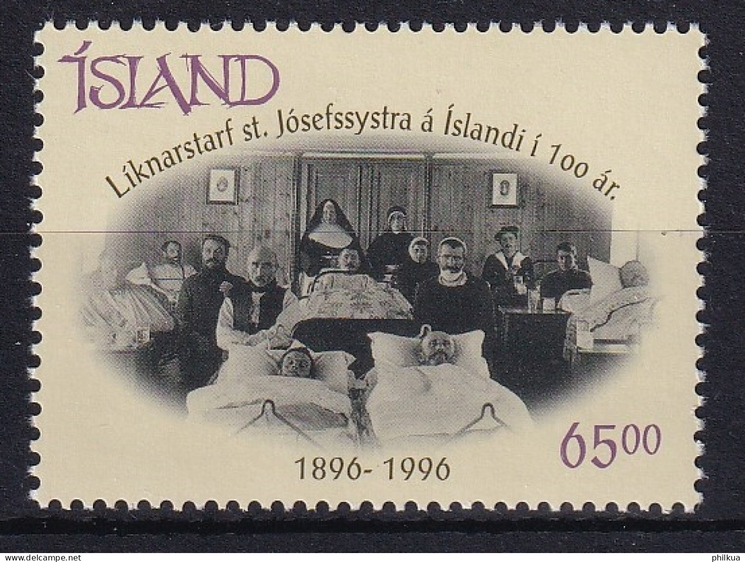 MiNr. 854 Island 1996, 17. Sept. 100 Jahre Orden Der St.-Joseph-Schwestern In Island - Postfrisch/**/MNH  - Nuovi