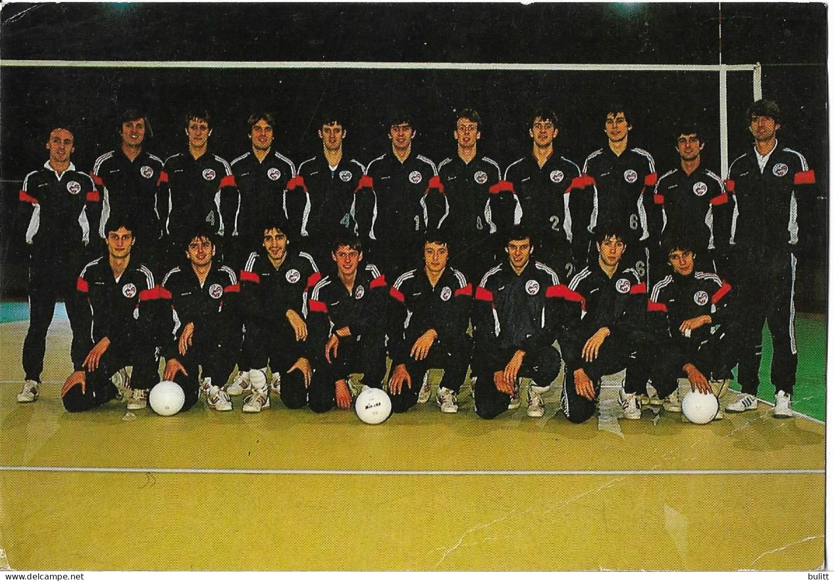 VOLLEY-BALL - équipe De France Masculine 1986 - Voleibol