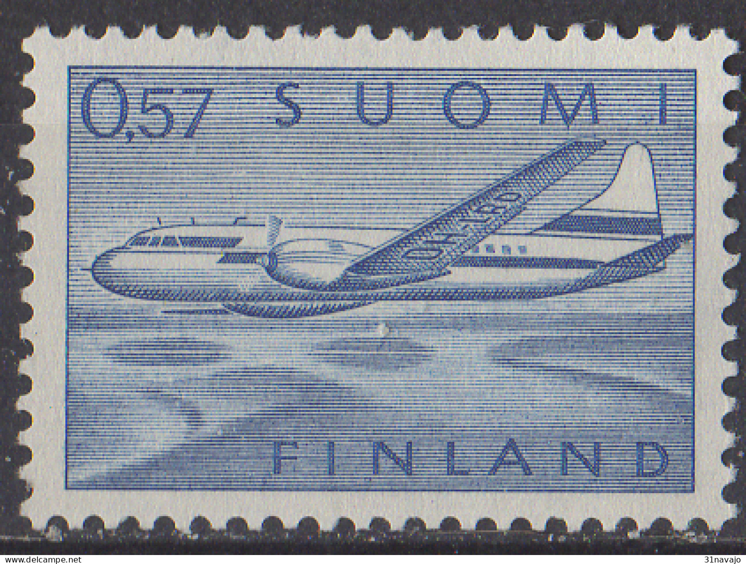 FINLANDE  - Avions 1970 - Ongebruikt