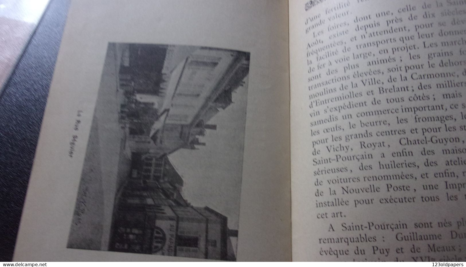 1905 QUELQUES MOTS SUR  SAINT POURCAIN ALLIER IMPRIMERIE RAYMOND DESSINS DE GREGOIRE  PHOTOS .. - Toeristische Brochures