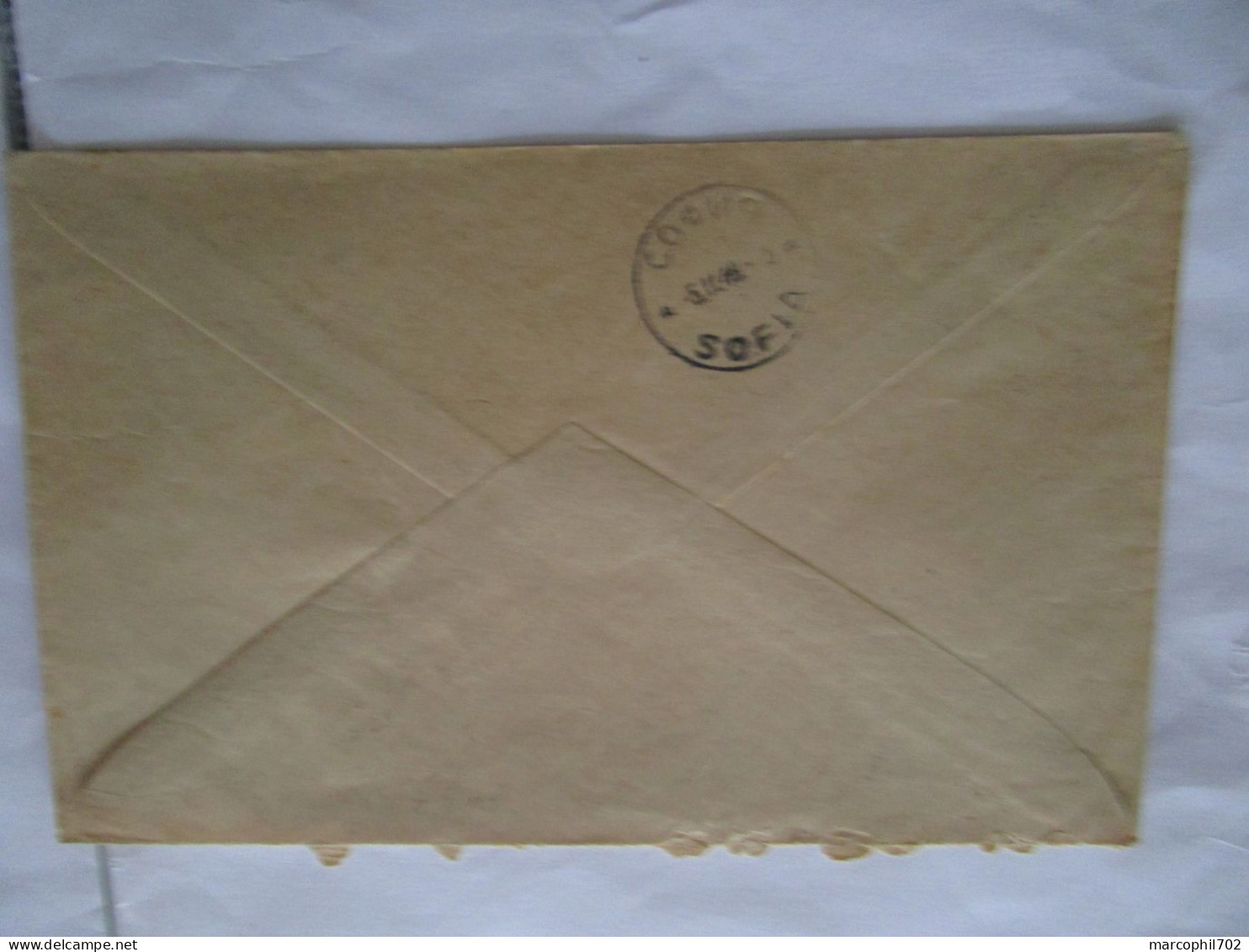 Lettre Recommandée Register Letter Evsc De Bulgarie Trin 3/11/1943 - Storia Postale