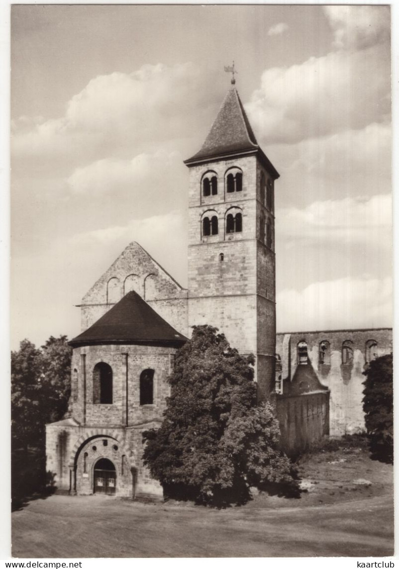 Hersfeld. Kirche : Der Jetzige Bau 1044-1144. Seit 1761 Ruine. Westbau - Benediktinerkloster - (Deutschland) - Bad Hersfeld