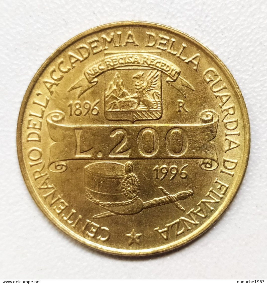 Italie - 200 Lire 1996 - 200 Lire