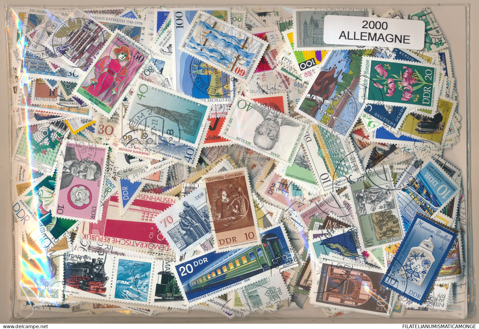  Offer - Lot Stamps - Paqueteria  Alemania / Varios 2000 Sellos Diferentes      - Lots & Kiloware (mixtures) - Min. 1000 Stamps