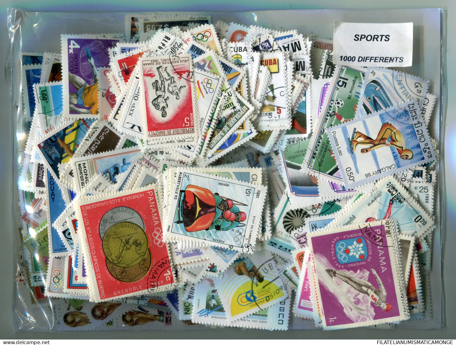  Offer - Lot Stamps - Paqueteria  Temáticas Varias 1000 Sellos Diferentes Depor - Lots & Kiloware (mixtures) - Min. 1000 Stamps