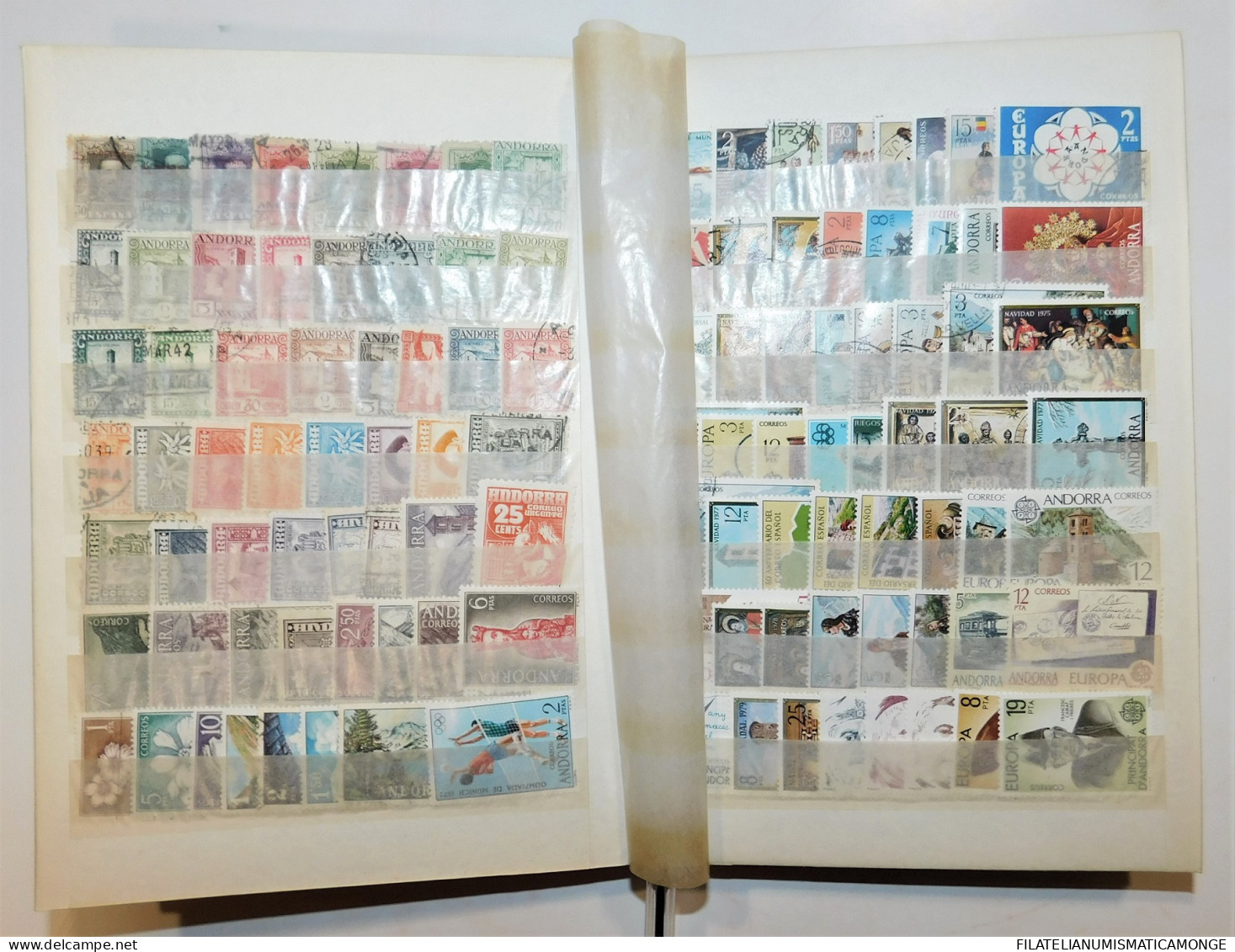  Offer - Lot Stamps - Paqueteria  Colonias Españolas / Varios 1600 sellos difer