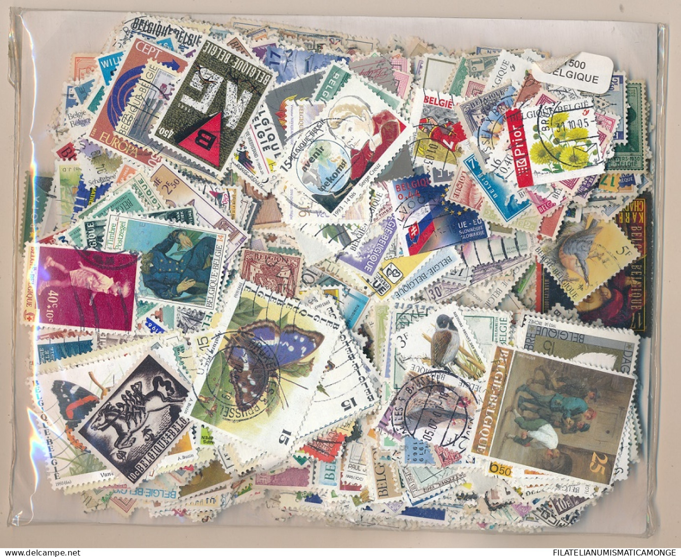  Offer - Lot Stamps - Paqueteria  Bélgica 1500 Sellos Diferentes           - Lots & Kiloware (mixtures) - Min. 1000 Stamps