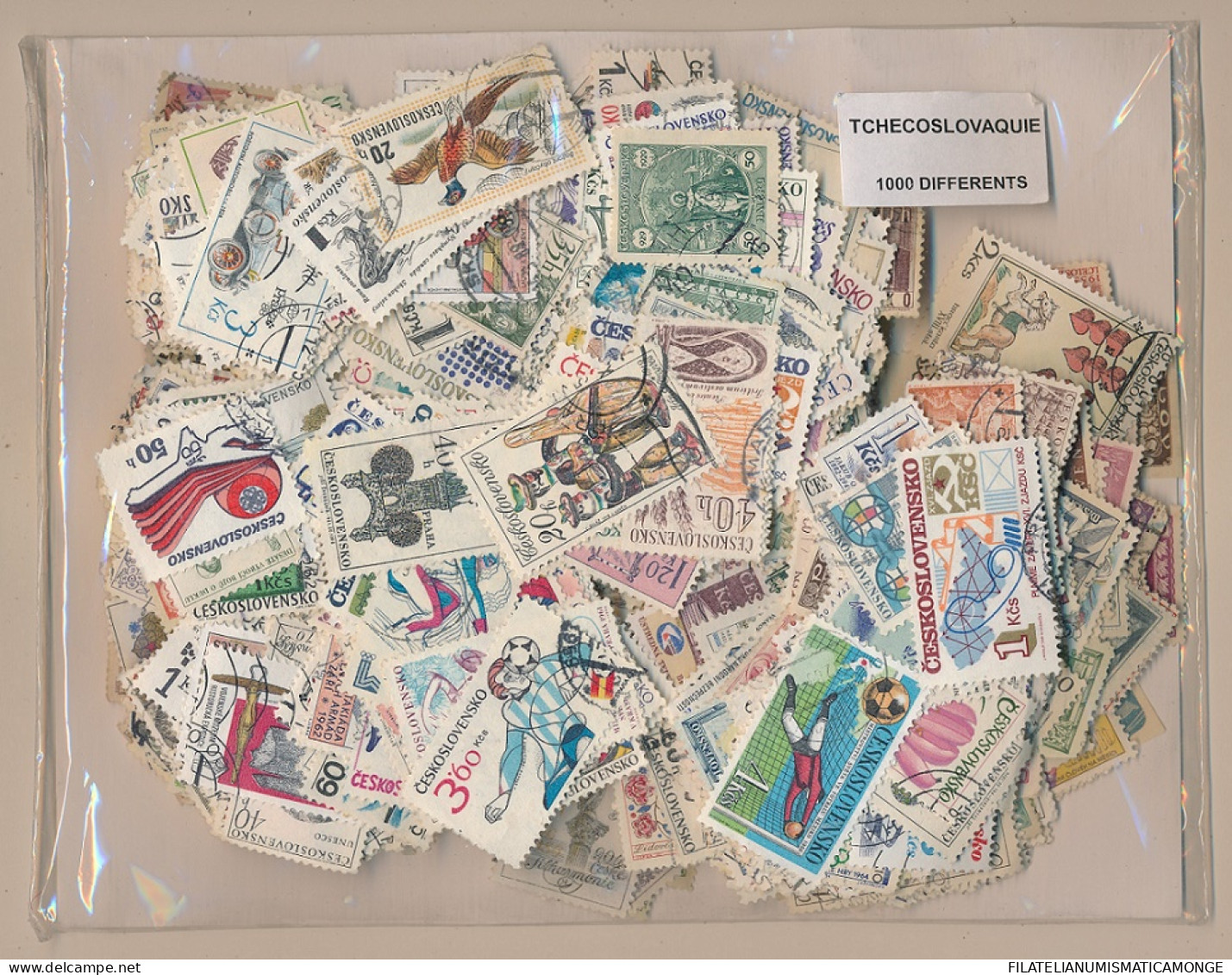  Offer - Lot Stamps - Paqueteria  Checoslovaquia 1000 Sellos Diferentes         - Lots & Kiloware (min. 1000 Stück)