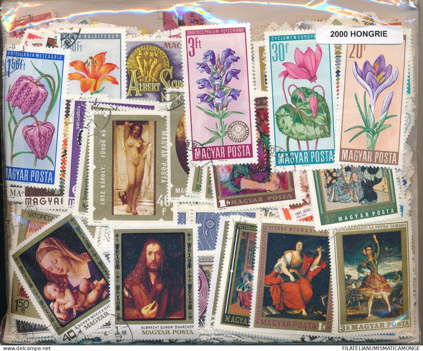  Offer - Lot Stamps - Paqueteria  Hungría 2000 Sellos Diferentes            - Lots & Kiloware (mixtures) - Min. 1000 Stamps