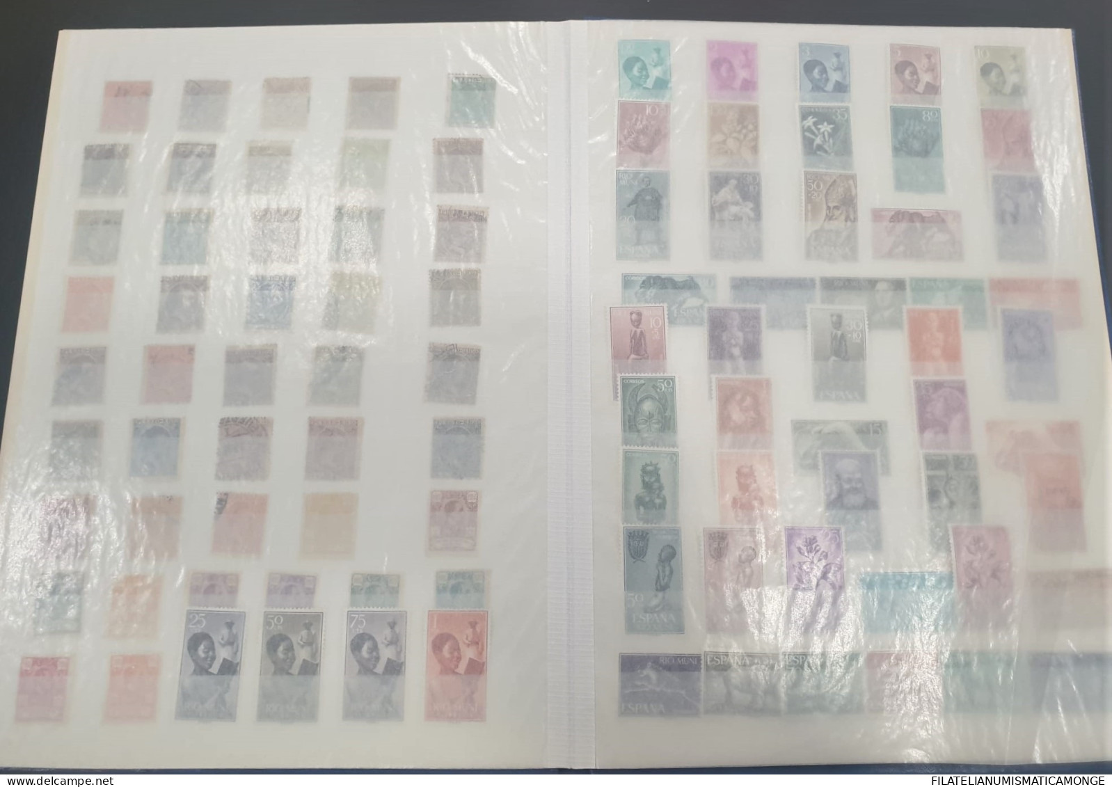  Offer - Lot Stamps - Paqueteria  Colonias Españolas / Varios 1500 Sellos Difer - Kilowaar (min. 1000 Zegels)