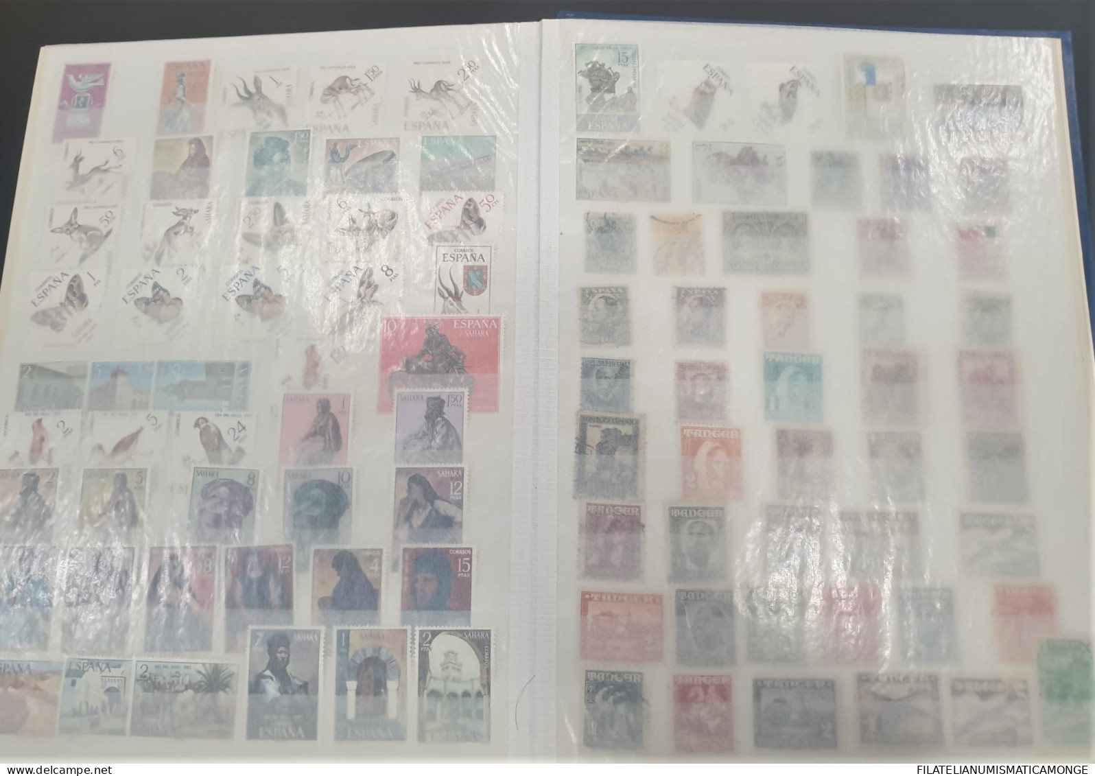  Offer - Lot Stamps - Paqueteria  Colonias Españolas / Varios 1500 sellos difer