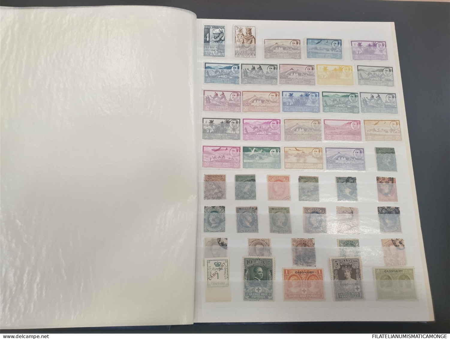  Offer - Lot Stamps - Paqueteria  Colonias Españolas / Varios 1500 sellos difer